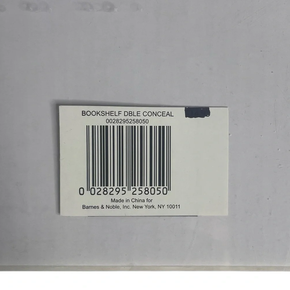 NEW Umbra Conceal Floating Double Book Shelf SEALED Wall Mount Invisible 2 Stack